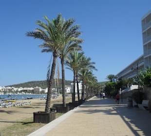 Blick zur Promenade
