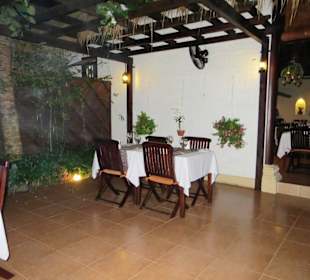 Raucherbereich außen