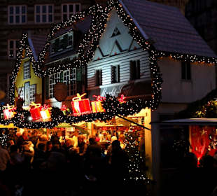 Abendlicher Bremer Weihnachtsmarkt