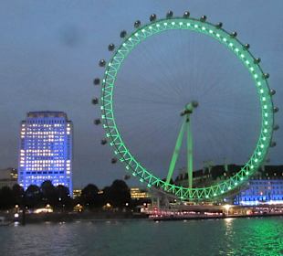London Eye nocą