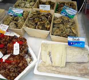 Im Fischgeschäft am Hafen von Port Vendres