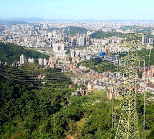 Maokong Gondel - Ausblick