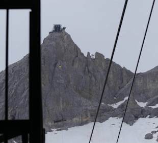 Blick zur Bergstation