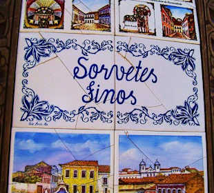 Historische Kachelmalerei