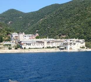 Rejs wokół brzegów Athos