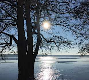 Herbstlich Morgenstimmung am See