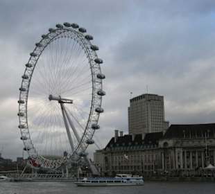 Blick auf London Eye