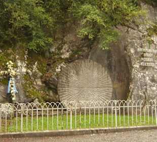 Station auf dem Kreuzweg