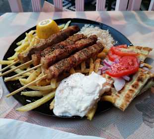 Souvlaki Platte