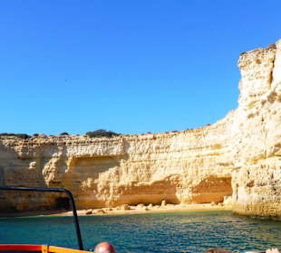 Algarve vom Atlantik aus