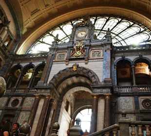 Der historische Bahnhof von Antwerpen