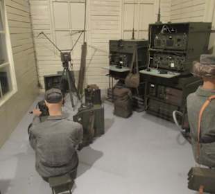 Halle der Nachrichtentechnik im Museum Lesany