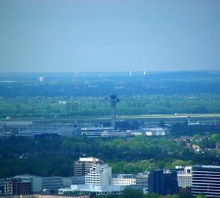 Vom Rheinturm runter verschiedene Fenster