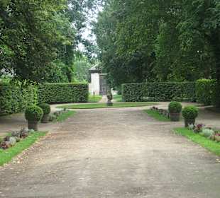 Park przy Pałacu w Nieborowie