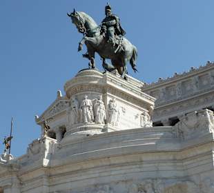 Monumento Nazionale mit Vittorio Emanuele II 