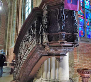Die Kanzel der Liebfrauenkirche