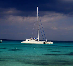 Saona unser Katamaran