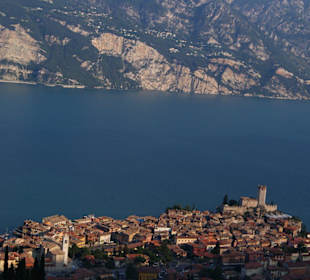 Der Blick nach Limone