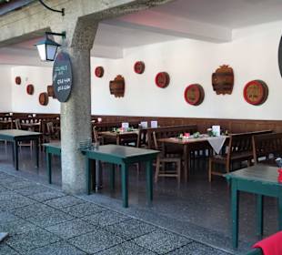 Terrassen-Arkaden des Stieglkellers