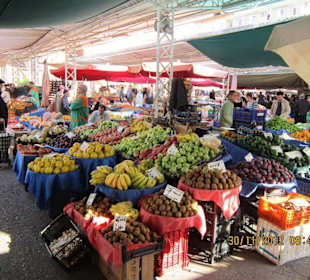 Obst und Gemüse in Alanya