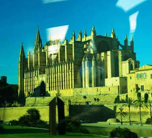 Vorbeifahren mit dem Bus