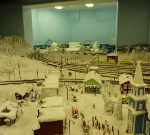 Skandinavische Schneelandschaft