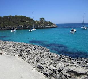 Strand von Cala Mondrago
