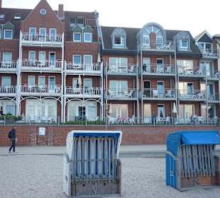 Weg an der Strandpromenade
