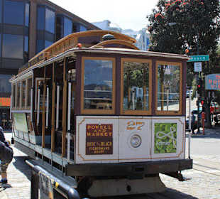 Endhaltestelle Cable Car Fisherman's Wharf