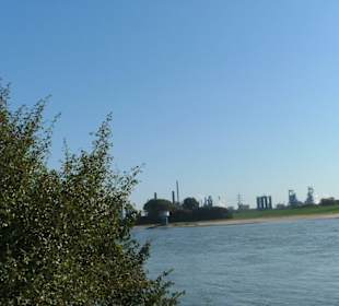Direkt am Rhein