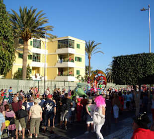 Straßenkarneval in Playa del Ingles