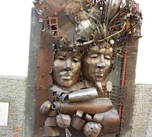 Alte Türen als Kunstobjekt