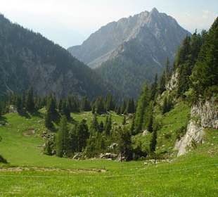 Blick auf das Ebner Joch