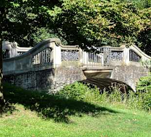 Die Wiegandbrücke im Bürgerpark