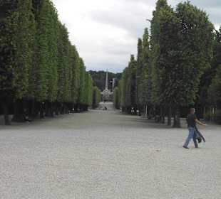 Park vom Schloss Schönbrunn