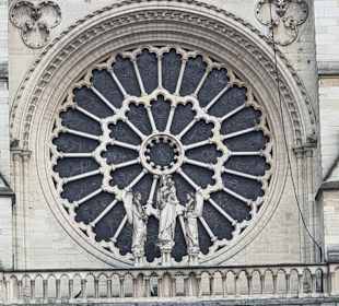 Mittig vom Notre Dame