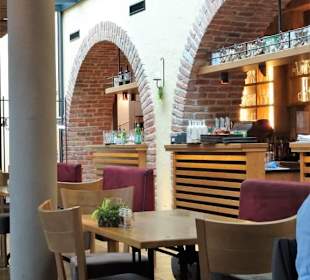 Blick in den Gastraum der Trattoria La Stella