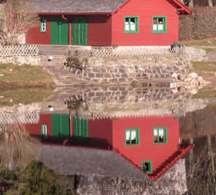 Spiegelung im Wasser