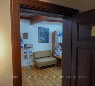 Ein Raum dient als Kasse bzw. Souvenirshop