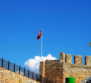 Burg von Alanya (Ic Kale) An&/Abfahrt