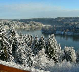 Winterlandschaft "Lechblick"