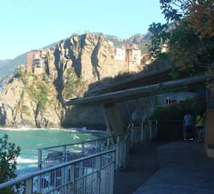 Der Liebesweg am Meer entlang