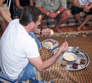 Frühstück bei der Türkischen Familie