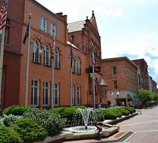 Der Downtown Historic District von Cumberland, MD