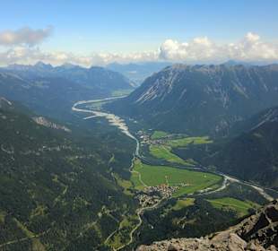 Ausblick von der Klimmspitze