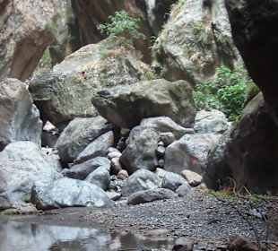 Sarakinas Canyon Kreta Südküste bei Mirtos