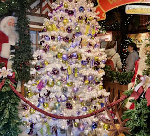 Der Empfangsweihnachtsbaum