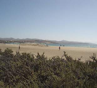 Strand von der Salzwiese fotografiert