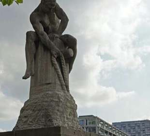 Skulptur Der Tauzieher