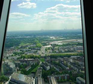 Vom Rheinturm runter verschiedene Fenster
